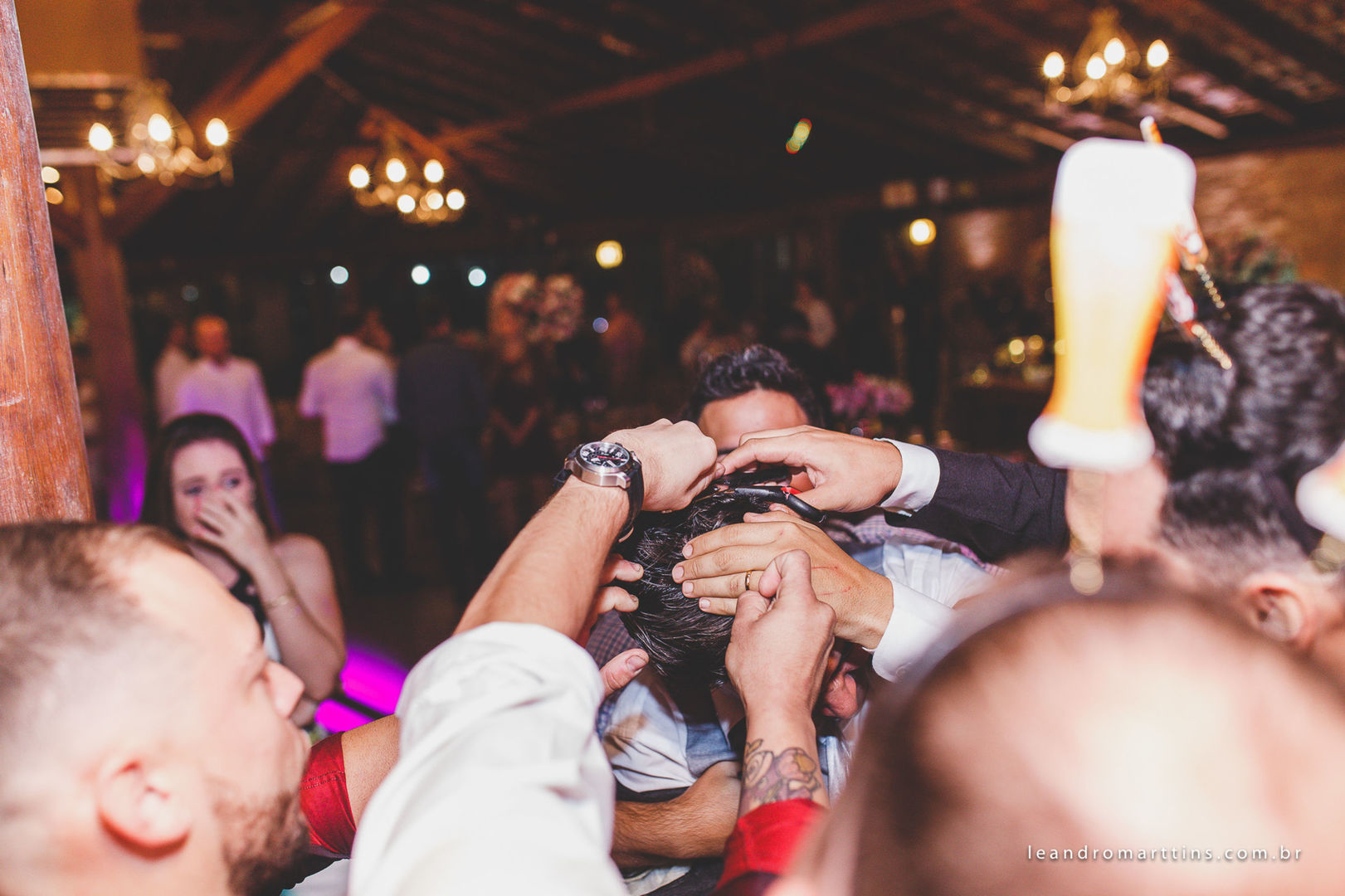 Casamento no Glauber Carvalho da Flávia e do Willian