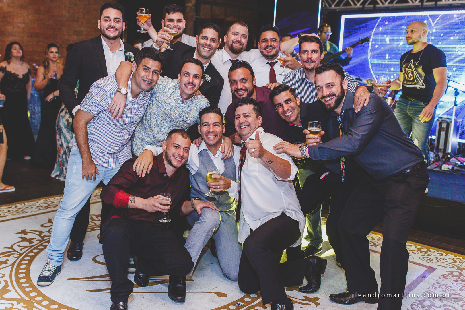 Casamento no Glauber Carvalho da Flávia e do Willian