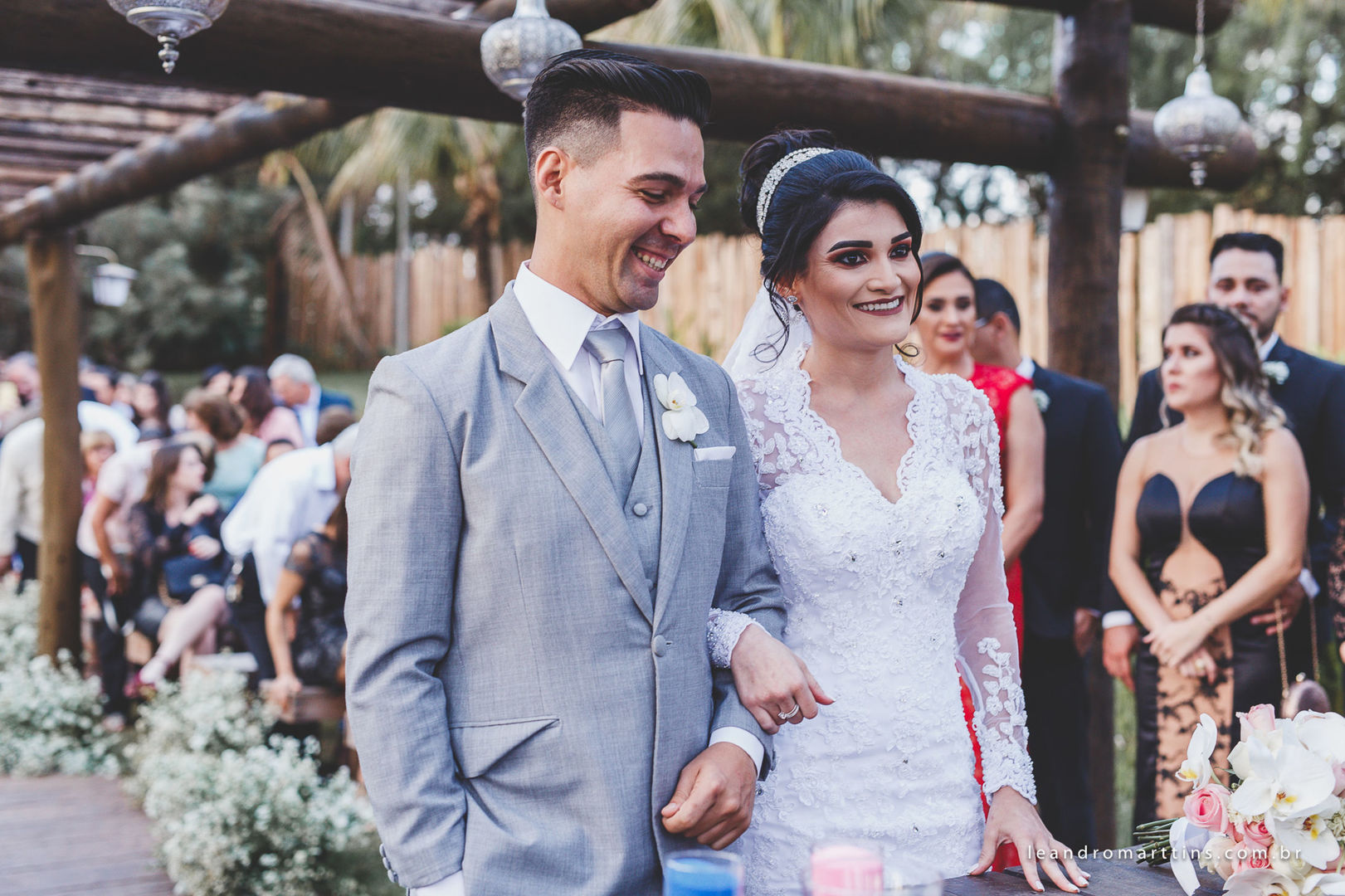 Casamento no Glauber Carvalho da Flávia e do Willian