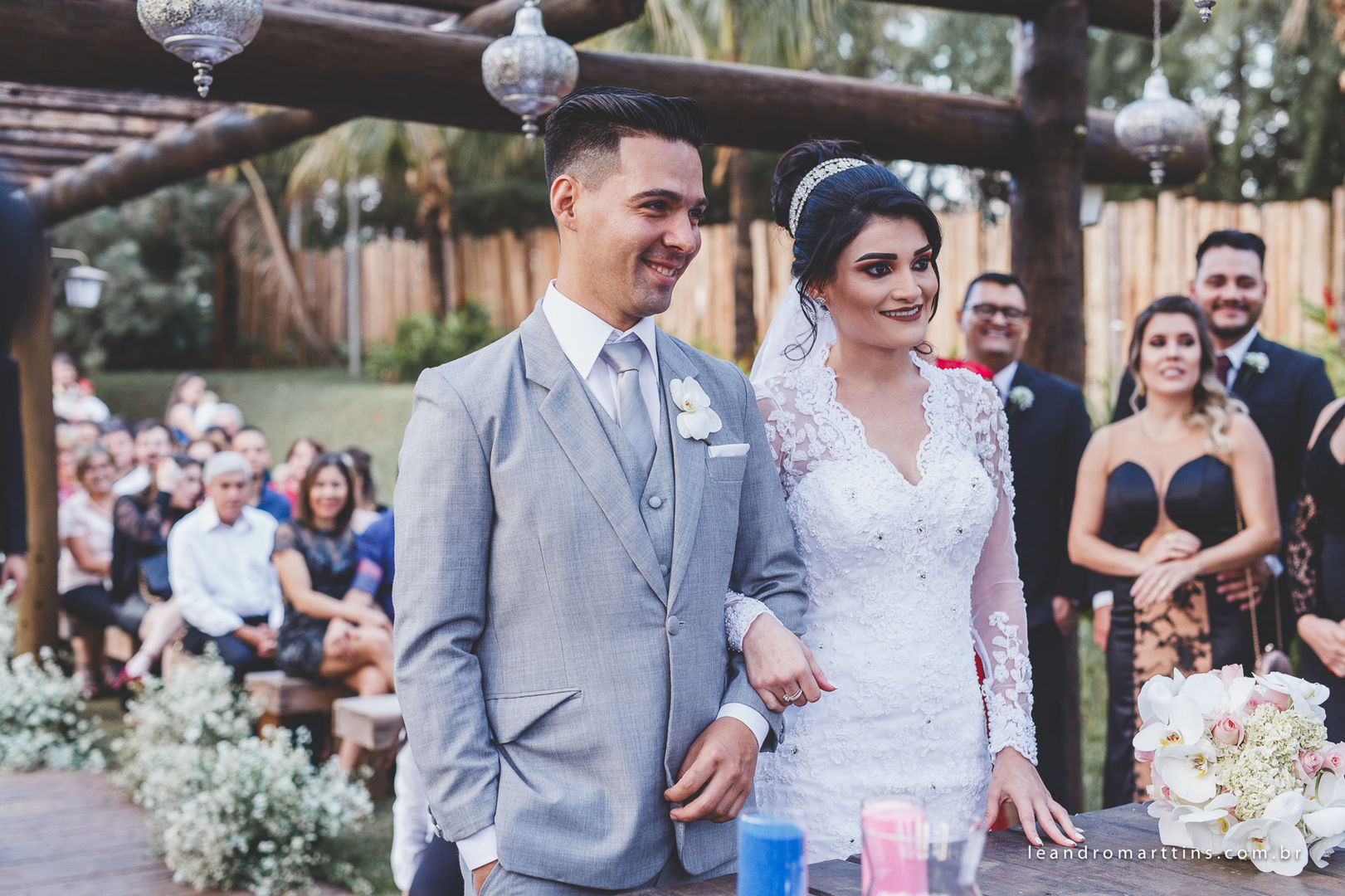 Casamento no Glauber Carvalho da Flávia e do Willian