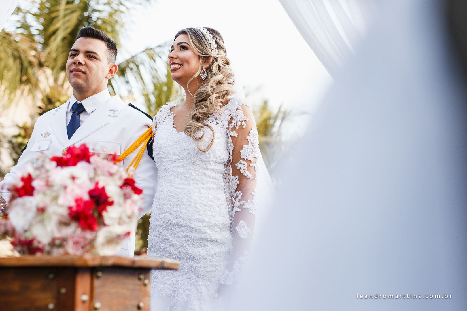 Casamento no Bella Faria Eventos, do casal Tamires e Douglas
