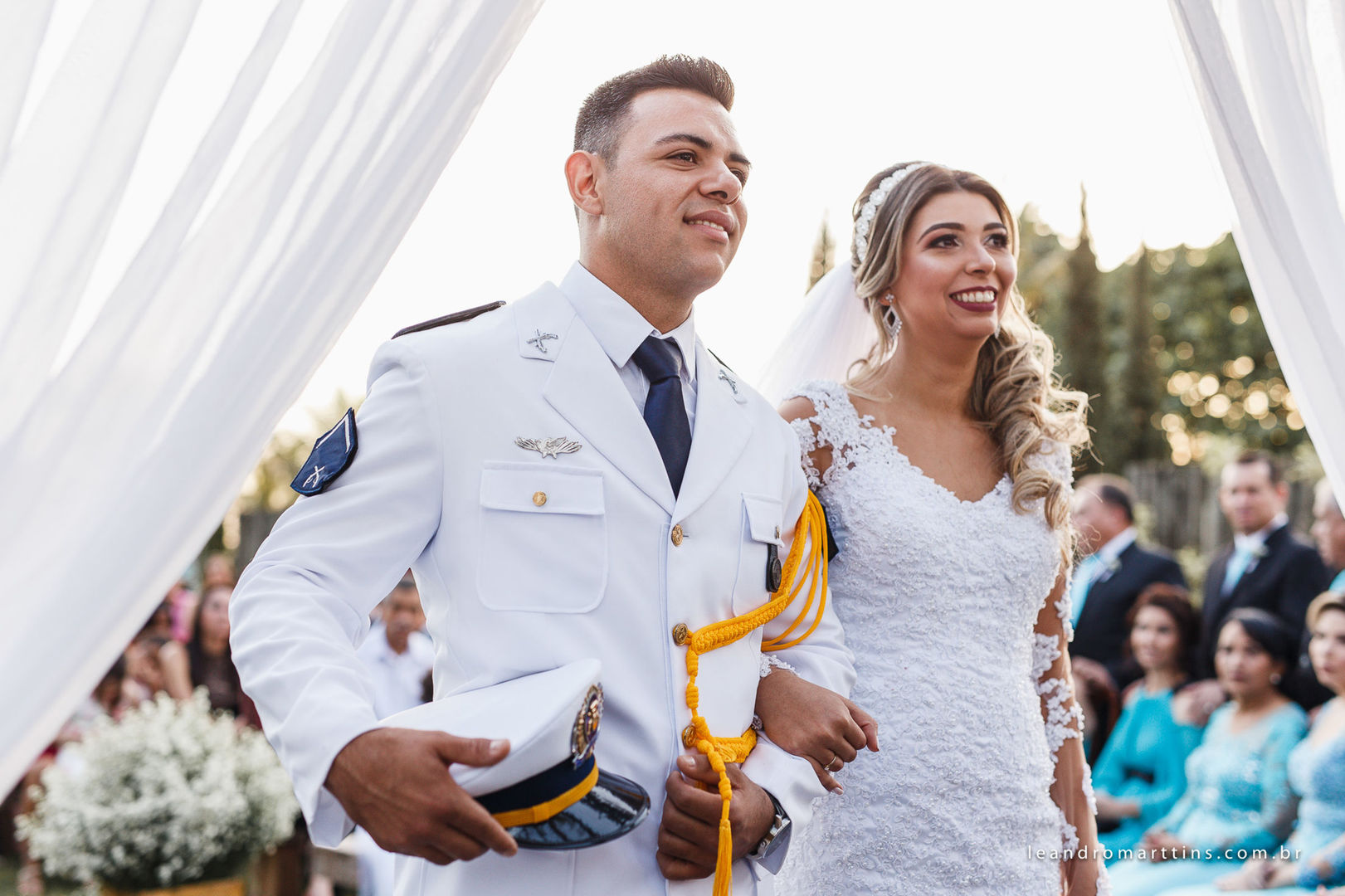 Casamento no Bella Faria Eventos, do casal Tamires e Douglas