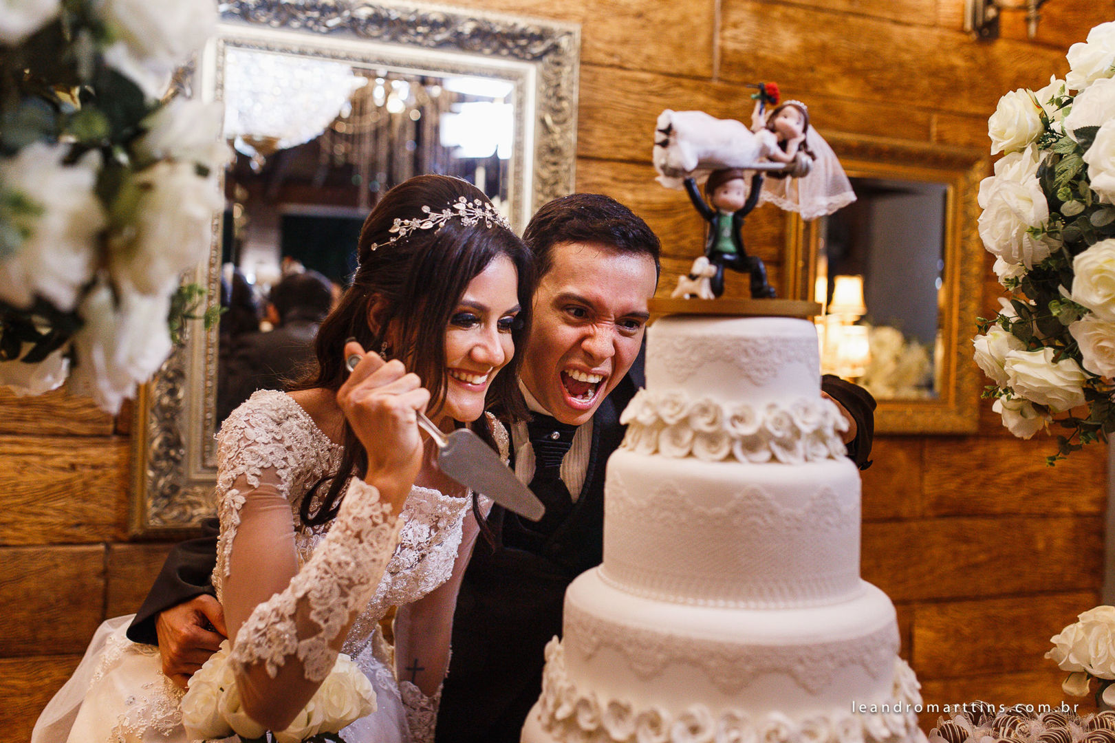 Casamento no espaço MariFestas, Guapiaçu, Luanna e Matheus