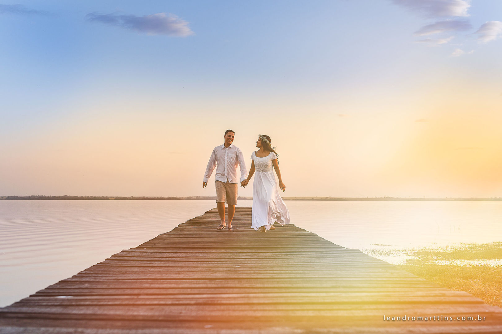 Pré Wedding na Prainha de Pereira Barreto da Bruna e Thiago