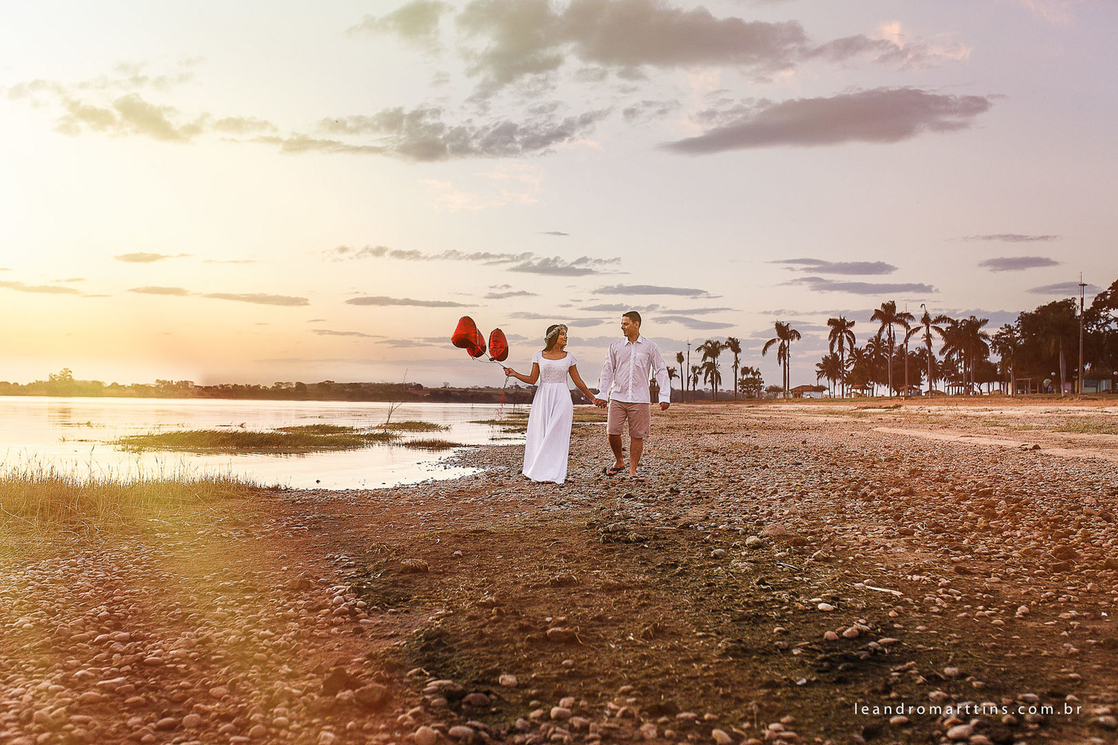 Pré Wedding na Prainha de Pereira Barreto da Bruna e Thiago