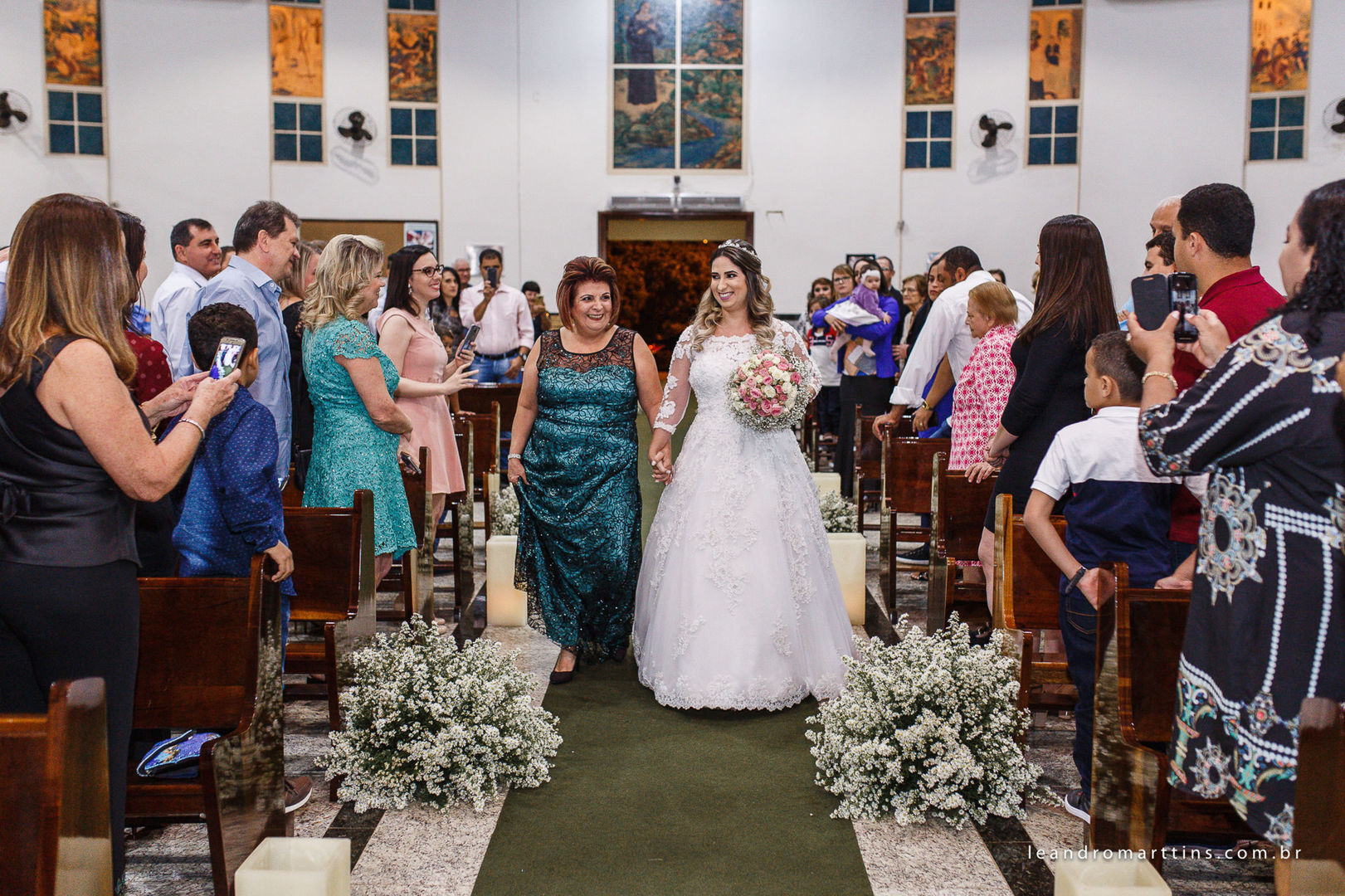 Casamento no espaço MariFestas, Guapiaçu, Ana Carla e Nilton