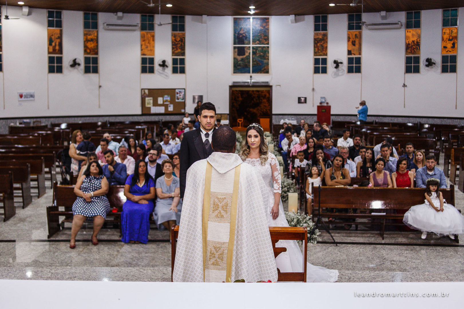 Casamento no espaço MariFestas, Guapiaçu, Ana Carla e Nilton