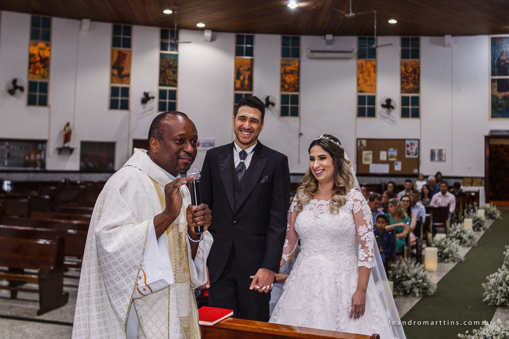Casamento no espaço MariFestas, Guapiaçu, Ana Carla e Nilton