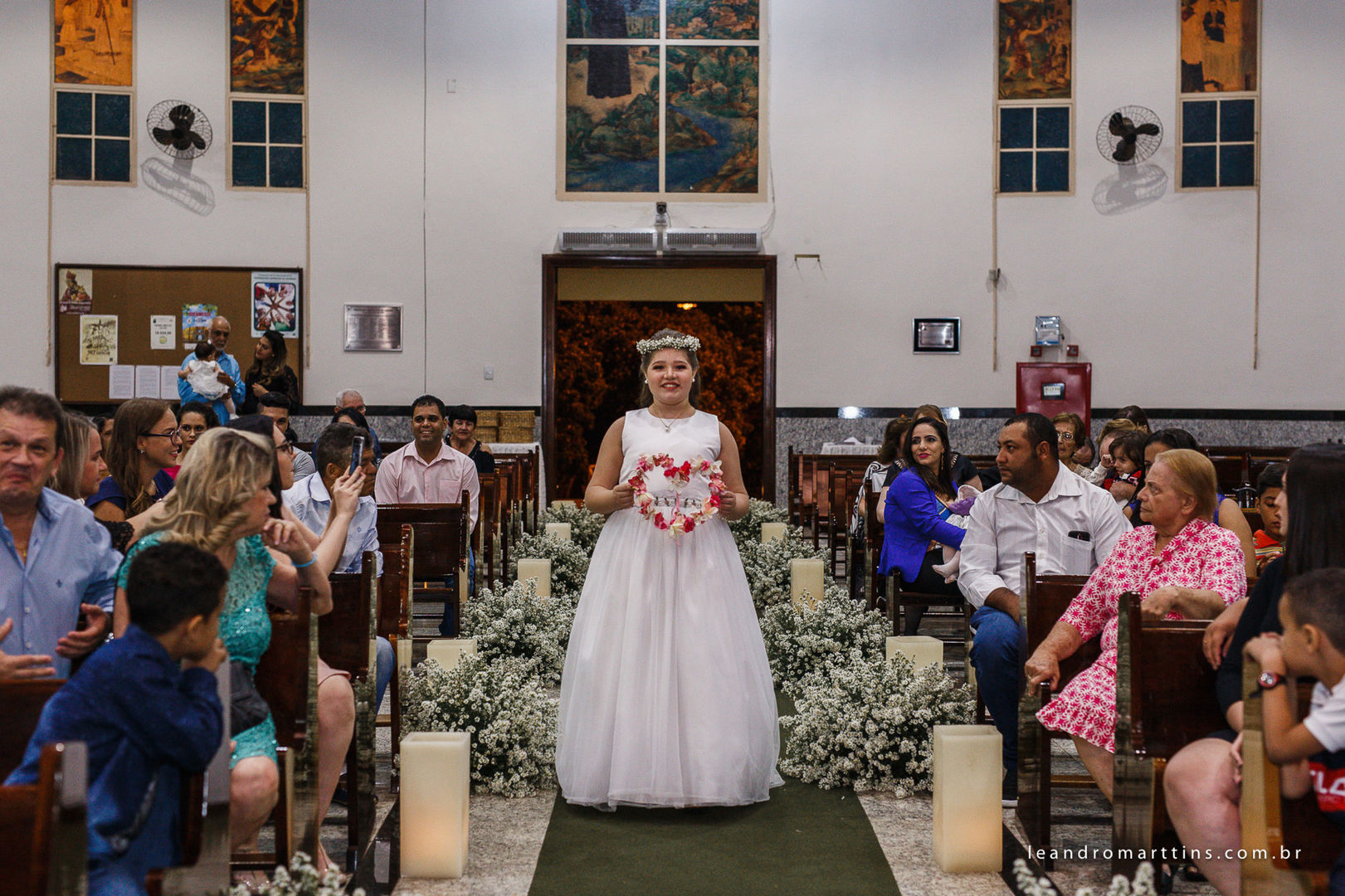 Casamento no espaço MariFestas, Guapiaçu, Ana Carla e Nilton