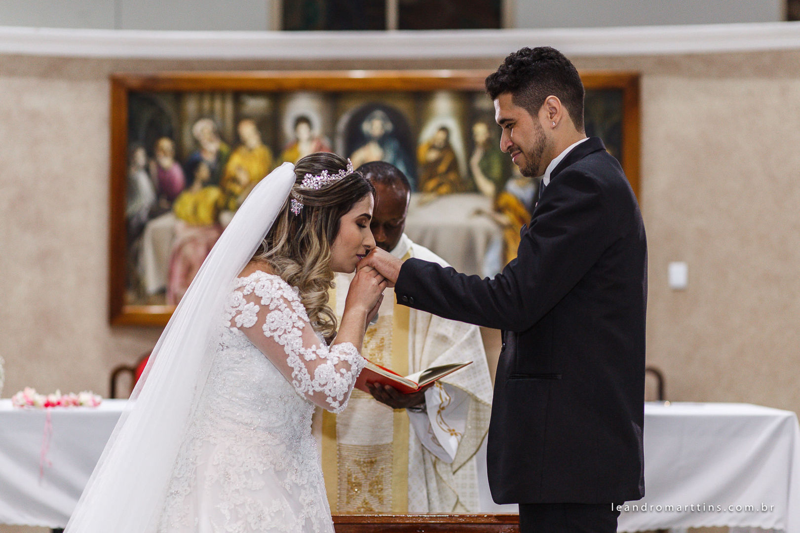 Casamento no espaço MariFestas, Guapiaçu, Ana Carla e Nilton