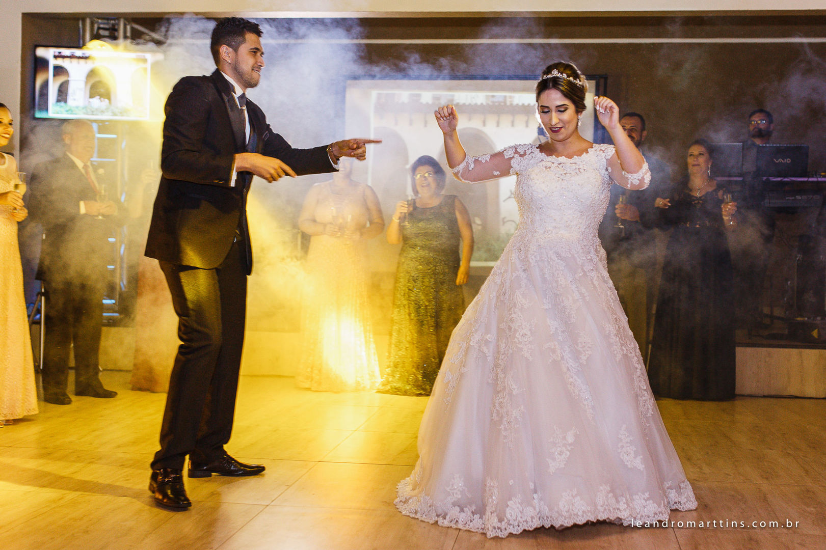 Casamento no espaço MariFestas, Guapiaçu, Ana Carla e Nilton