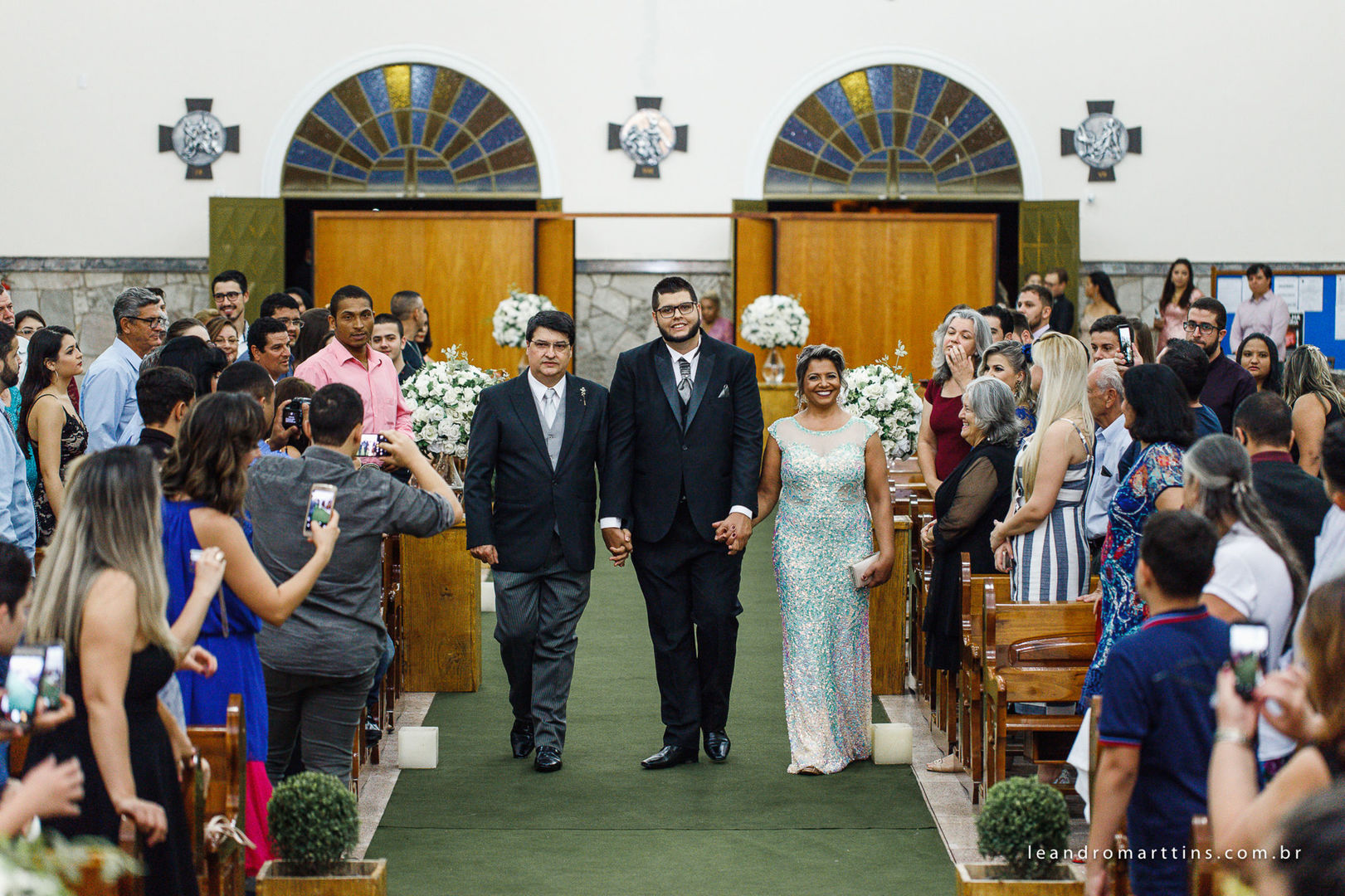 Casamento Juliana e Alisson no espaço Marin Eventos