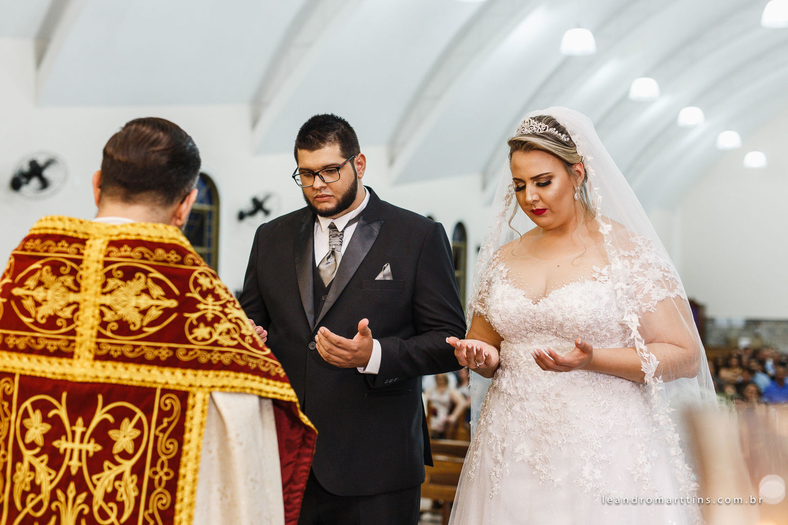 Casamento Juliana e Alisson no espaço Marin Eventos