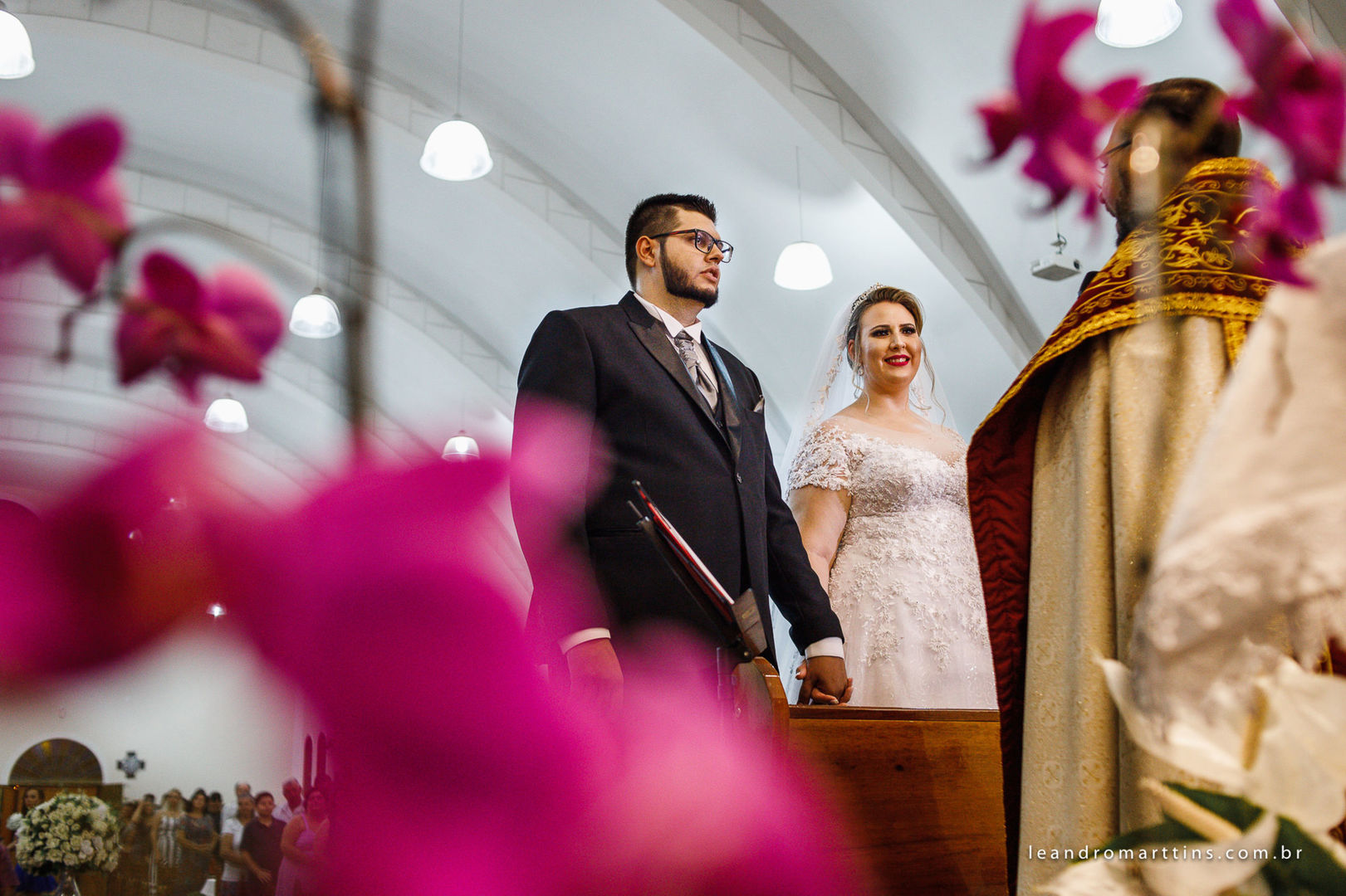 Casamento Juliana e Alisson no espaço Marin Eventos