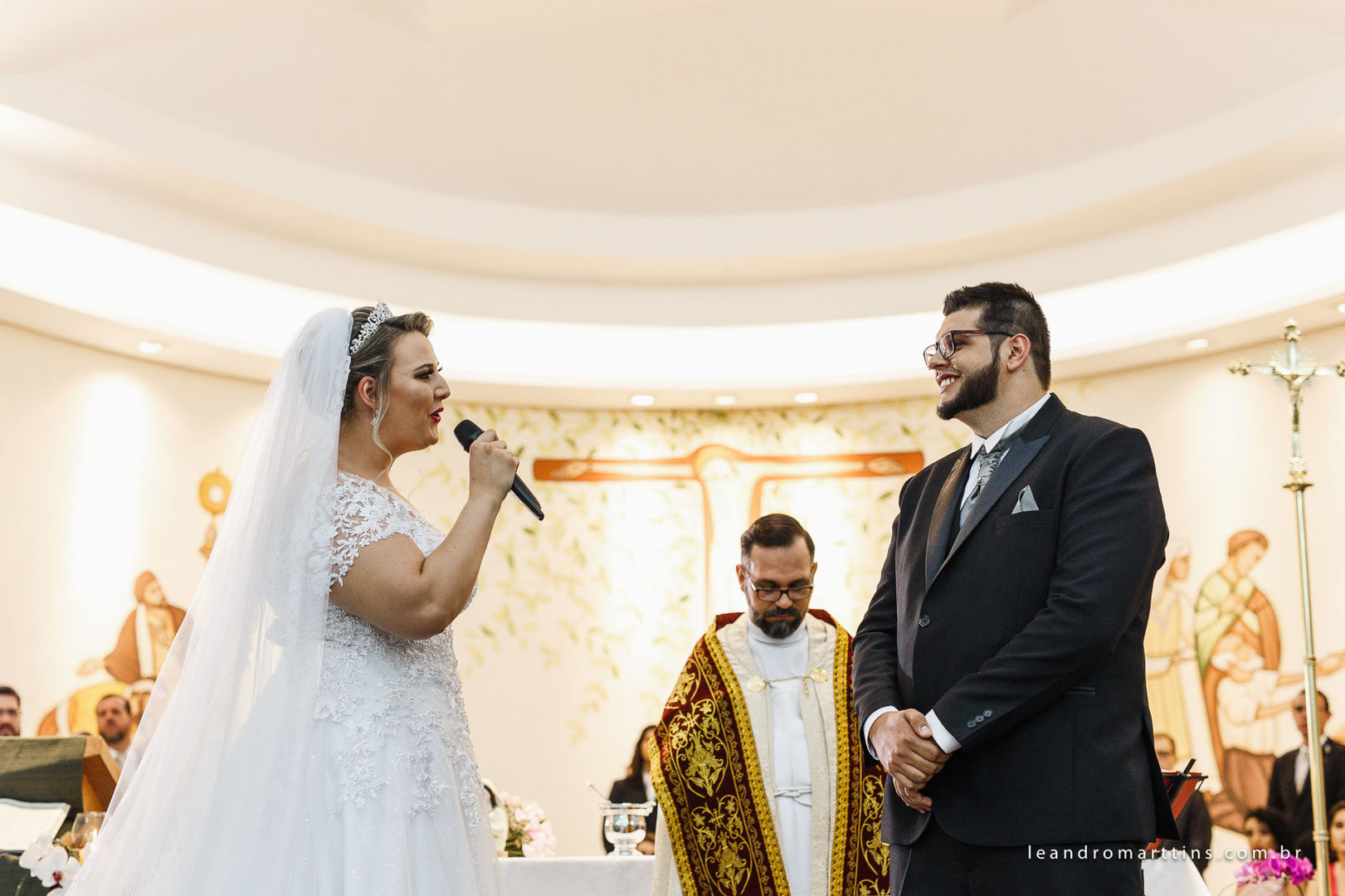 Casamento Juliana e Alisson no espaço Marin Eventos