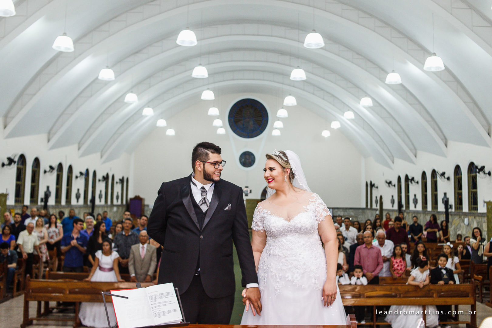 Casamento Juliana e Alisson no espaço Marin Eventos