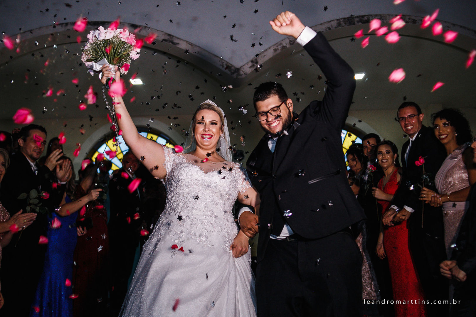 Casamento Juliana e Alisson no espaço Marin Eventos