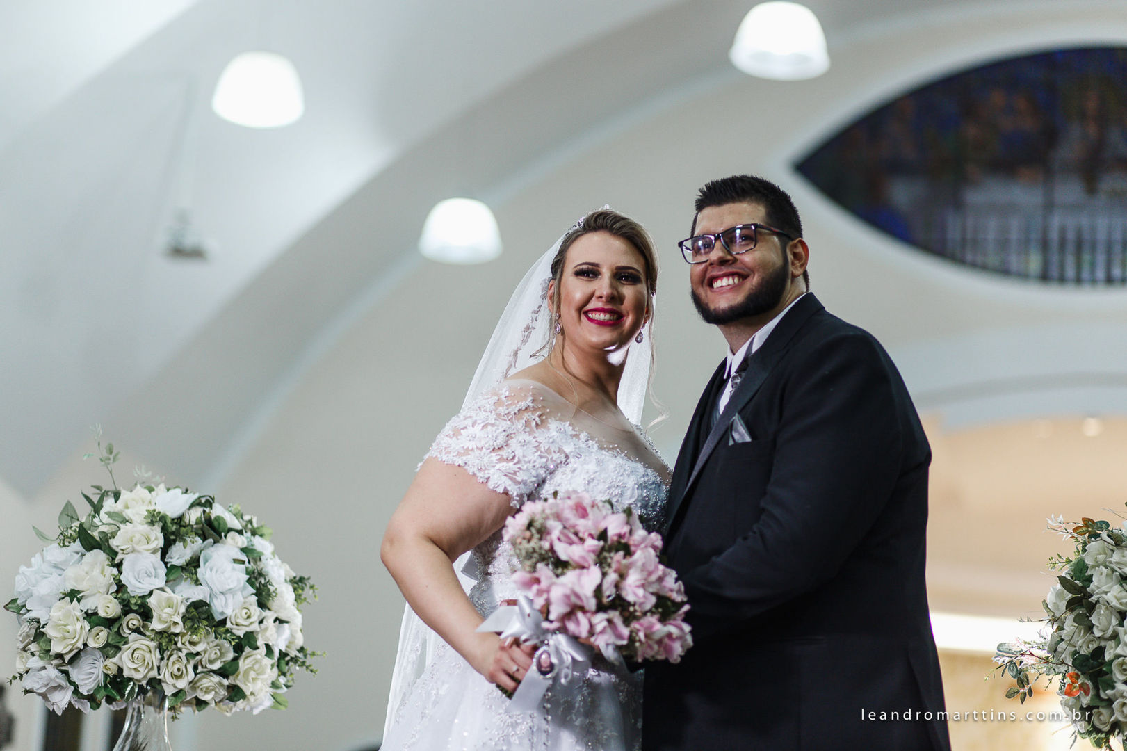 Casamento Juliana e Alisson no espaço Marin Eventos