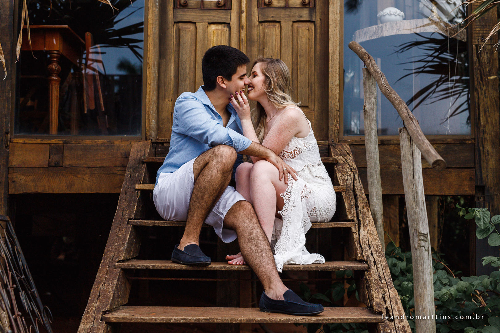 Pré Wedding Ana e Thiago no Antiquário Clever Casado
