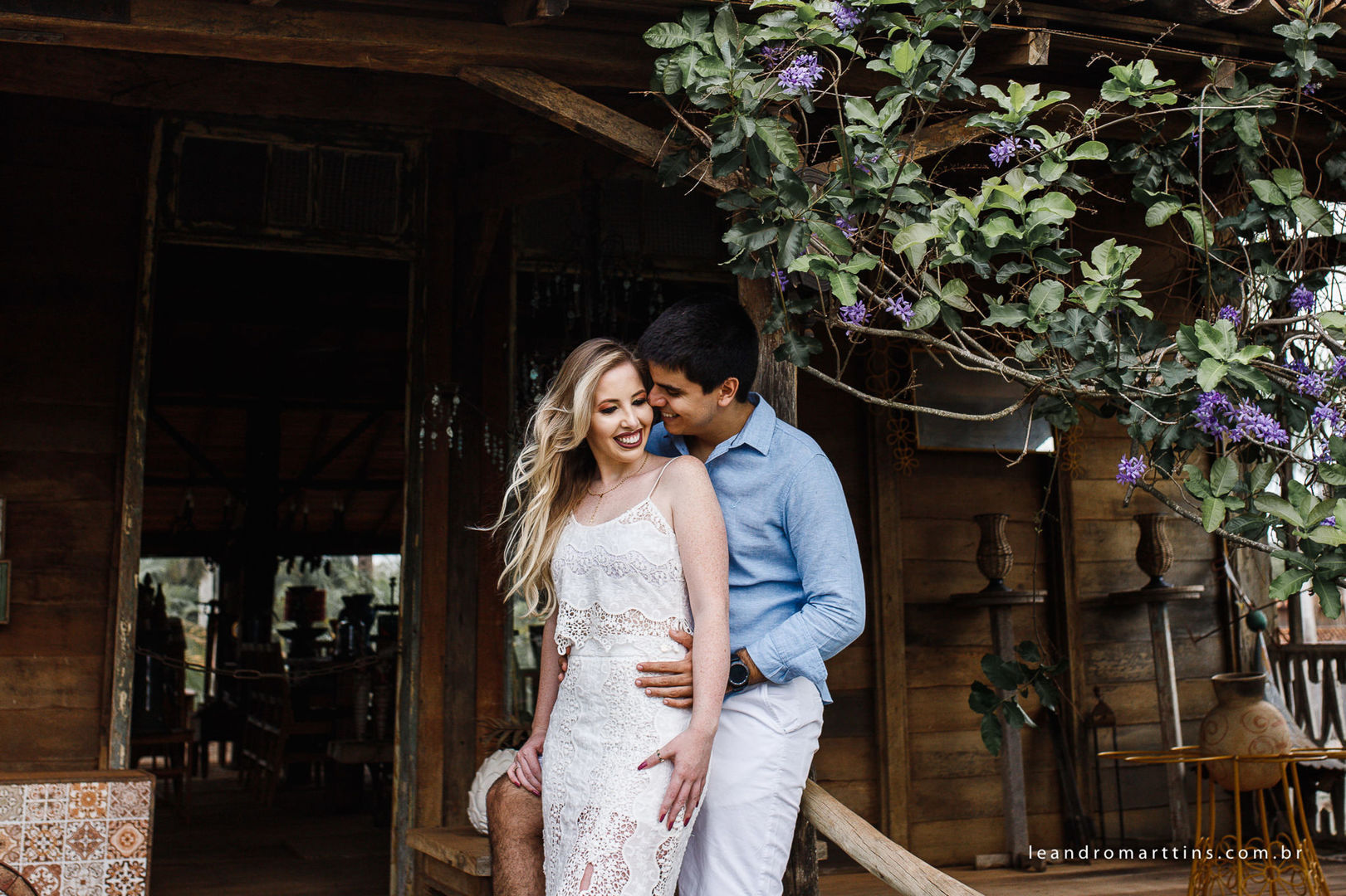 Pré Wedding Ana e Thiago no Antiquário Clever Casado