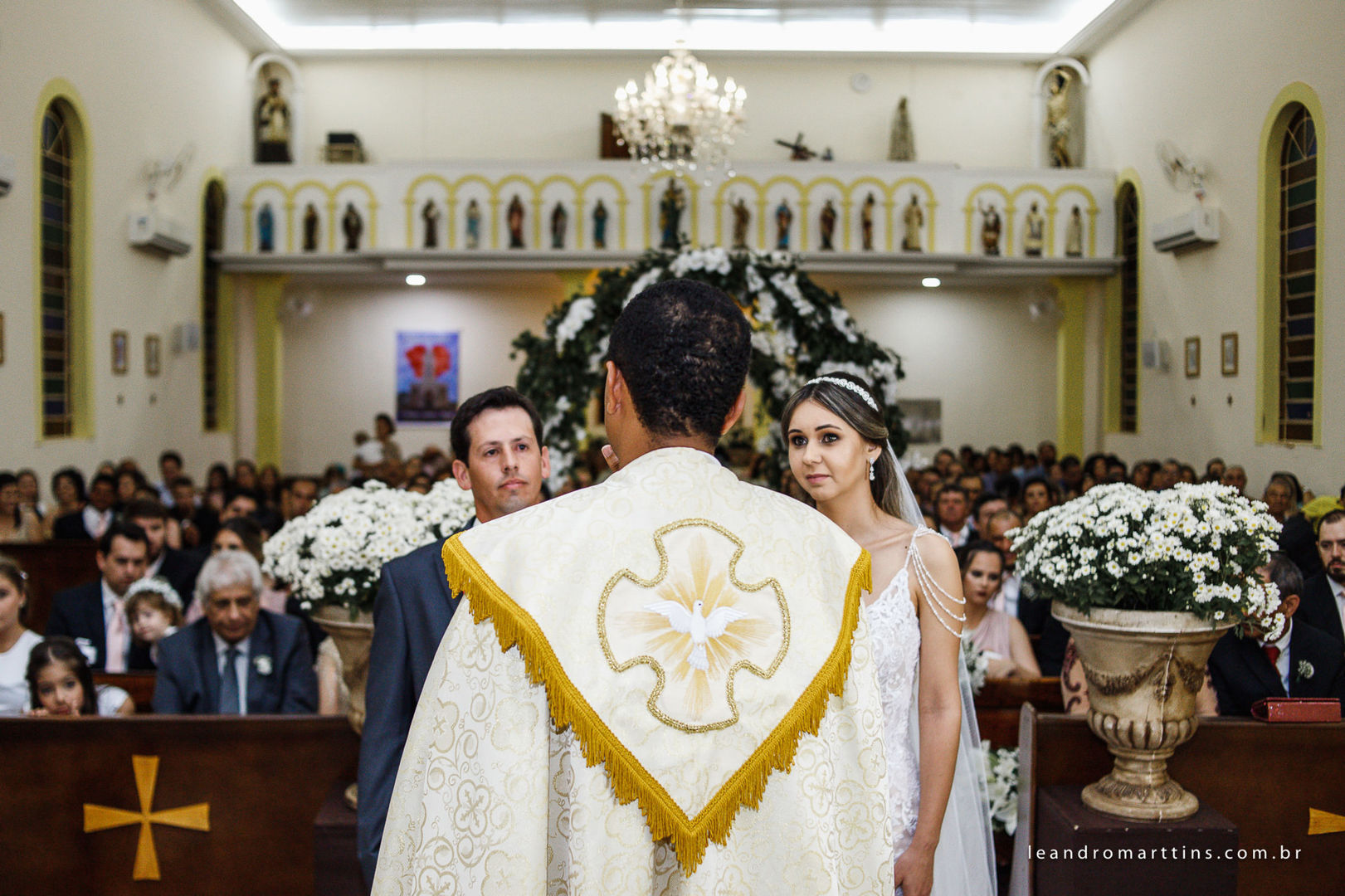 Casamento Naiara e Lorran no espaço Marcorraro em Buritama