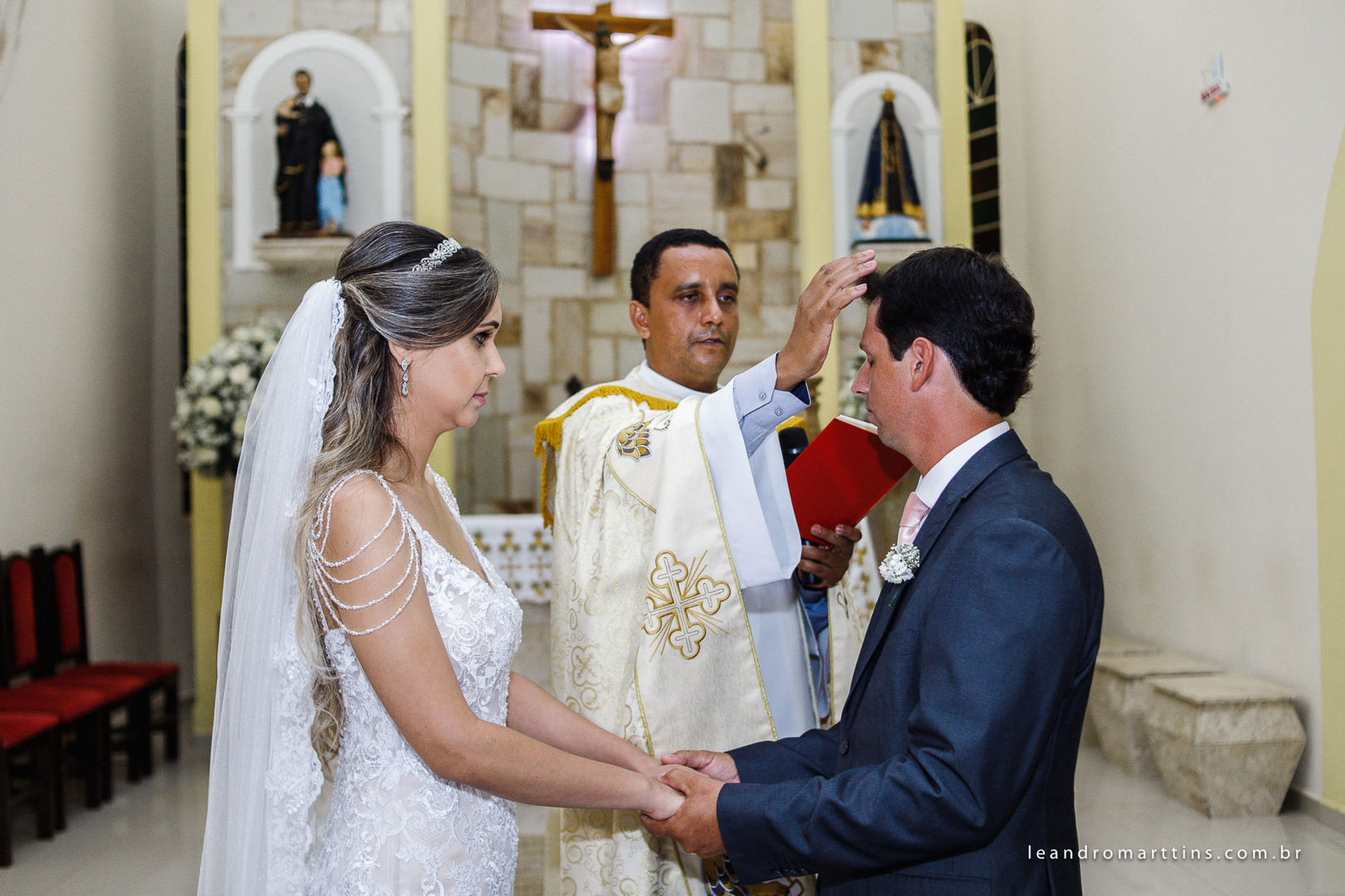Casamento Naiara e Lorran no espaço Marcorraro em Buritama