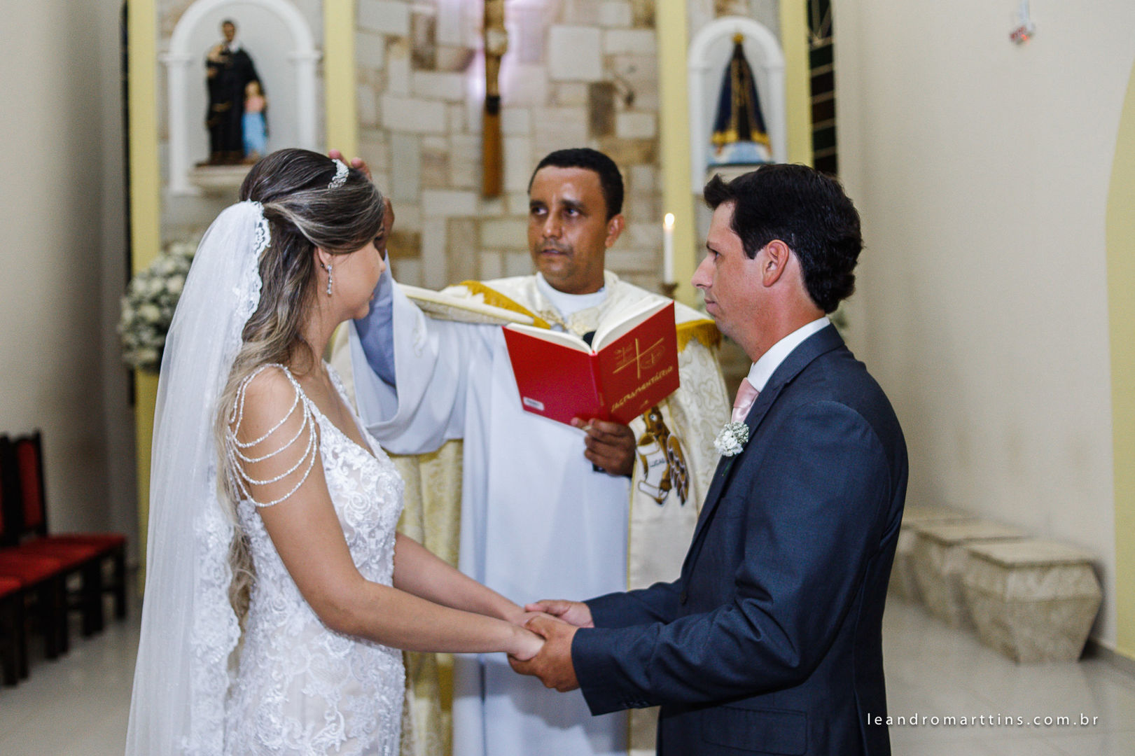 Casamento Naiara e Lorran no espaço Marcorraro em Buritama