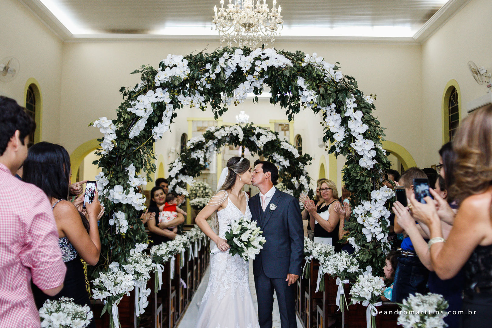 Casamento Naiara e Lorran no espaço Marcorraro em Buritama