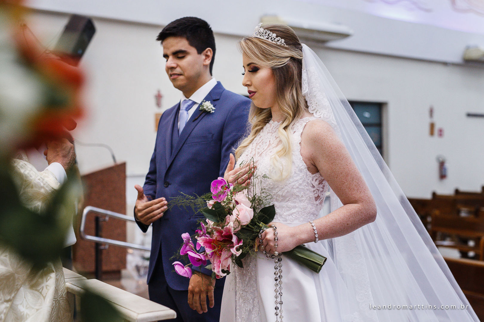 Casamento Ana e Thiago na Paróquia Menino Jesus de Praga