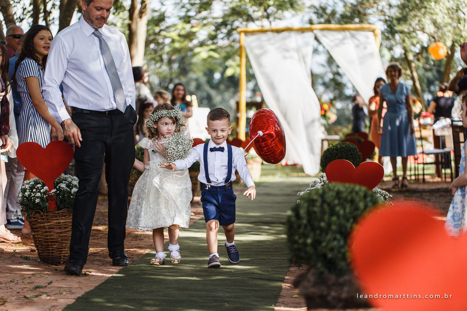 Casamento campestre do casal Sâmila e Tainã