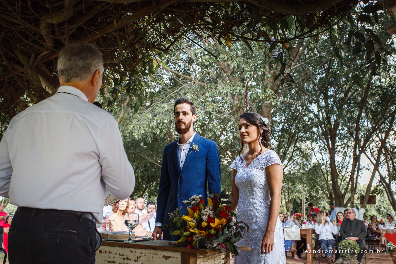 Casamento campestre do casal Sâmila e Tainã