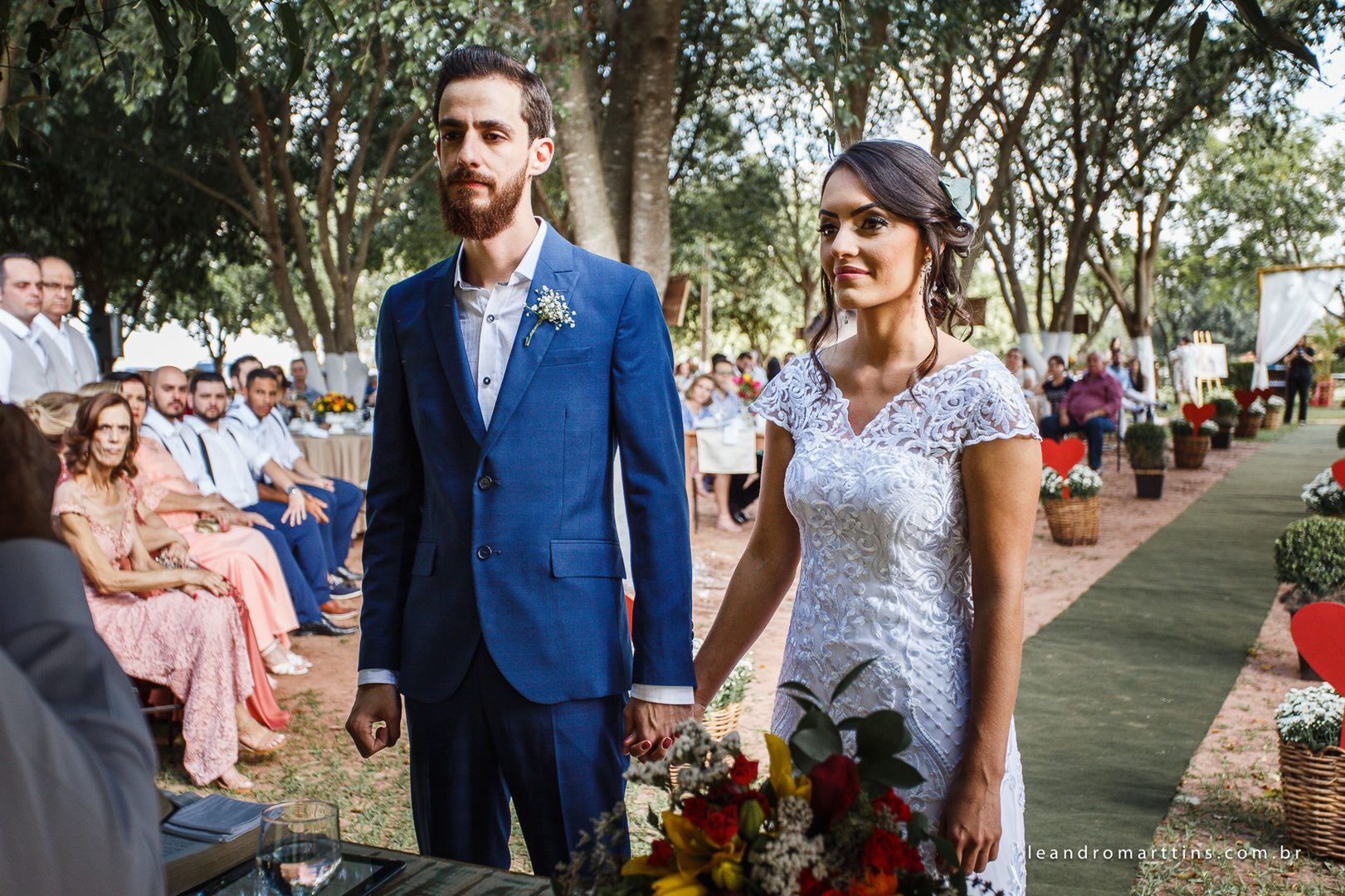 Casamento campestre do casal Sâmila e Tainã