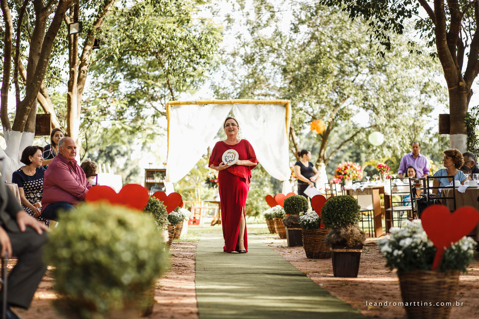 Casamento campestre do casal Sâmila e Tainã