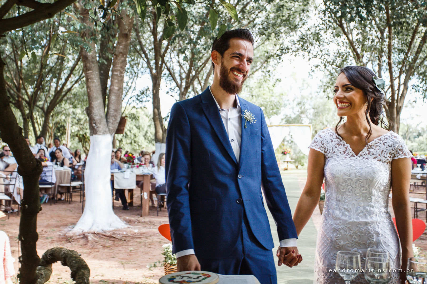 Casamento campestre do casal Sâmila e Tainã