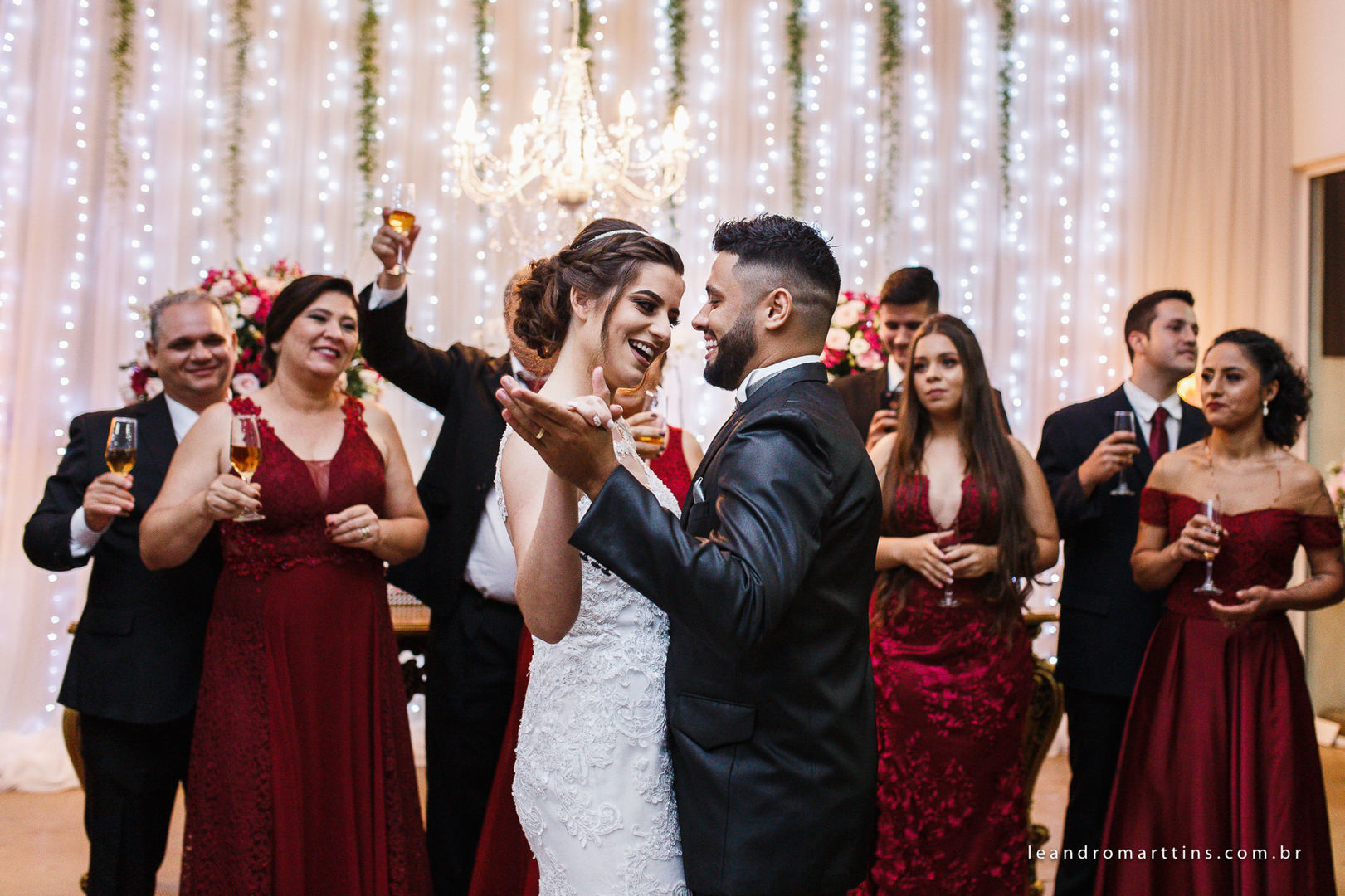 Casamento Larissa e Edson no espaço Realizzare Eventos em Olímpia
