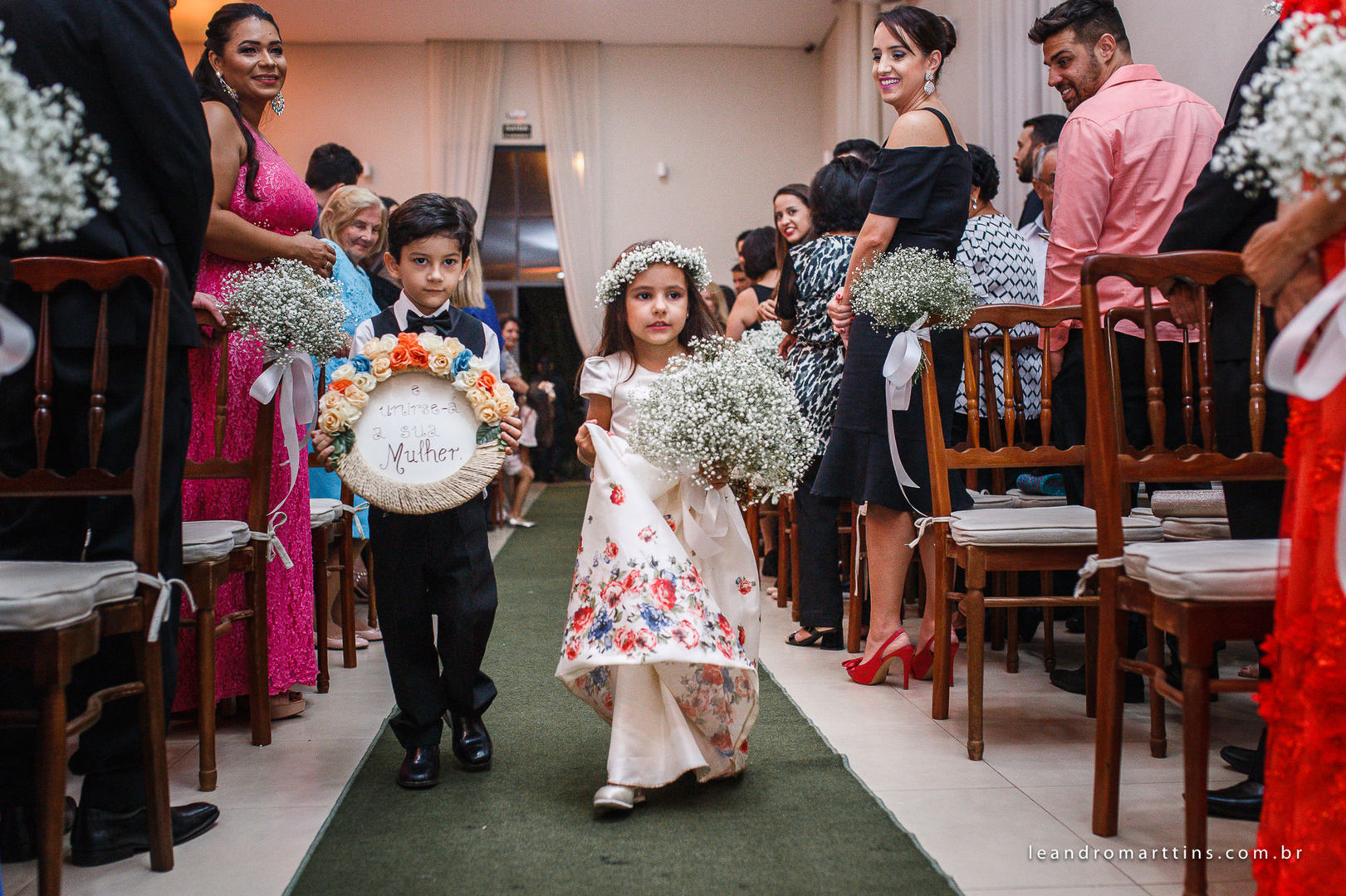 Casamento Luana e Eduardo no espaço Bella Faria Eventos