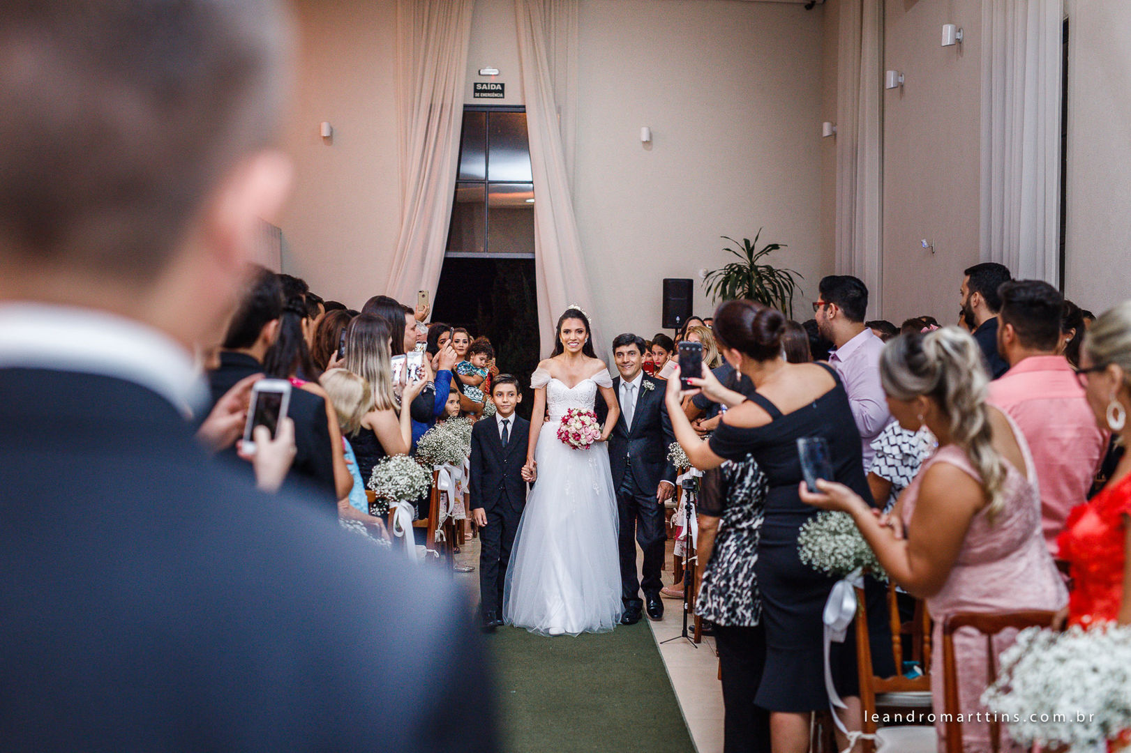 Casamento Luana e Eduardo no espaço Bella Faria Eventos