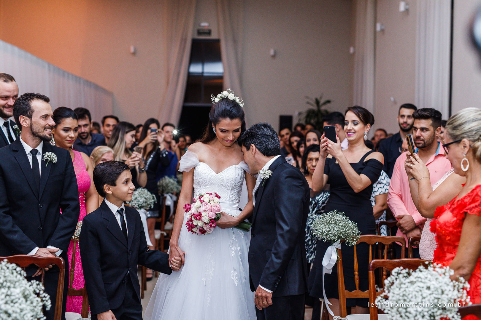 Casamento Luana e Eduardo no espaço Bella Faria Eventos
