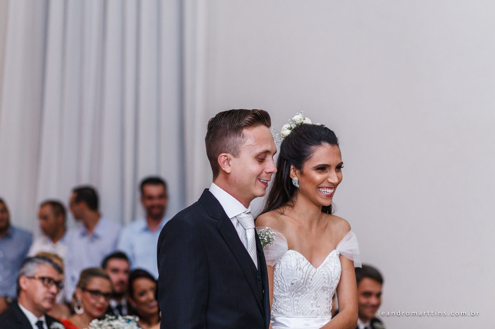 Casamento Luana e Eduardo no espaço Bella Faria Eventos