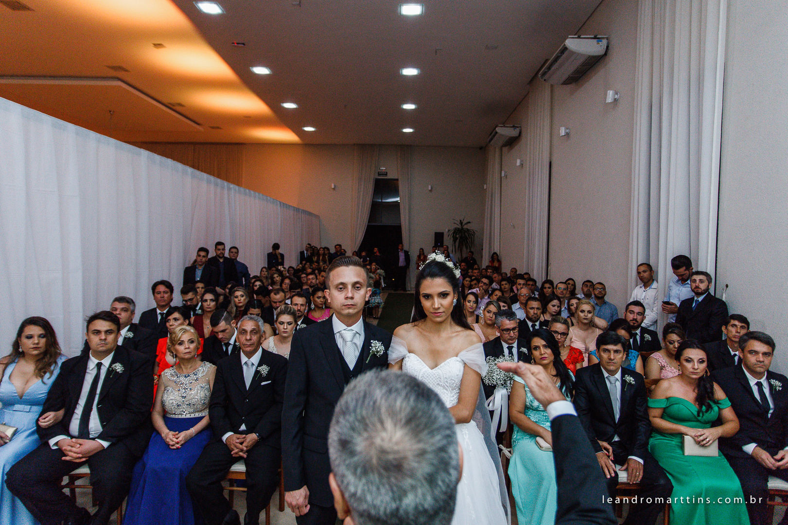 Casamento Luana e Eduardo no espaço Bella Faria Eventos