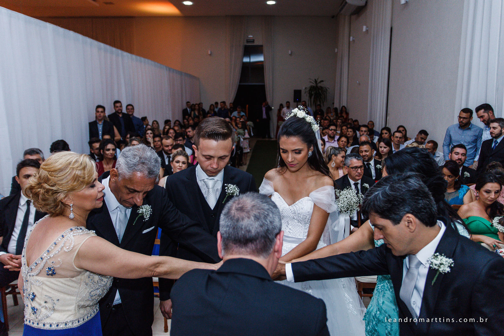 Casamento Luana e Eduardo no espaço Bella Faria Eventos