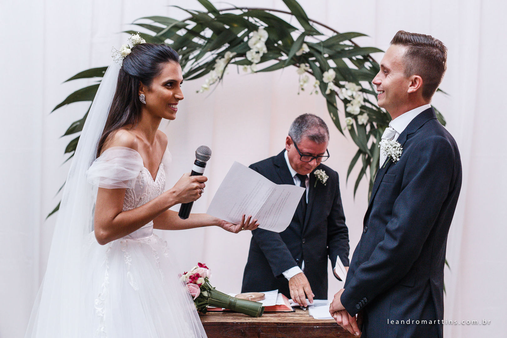 Casamento Luana e Eduardo no espaço Bella Faria Eventos