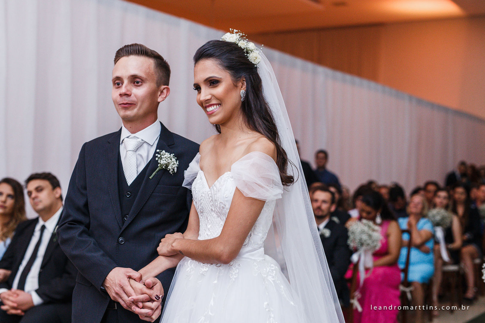 Casamento Luana e Eduardo no espaço Bella Faria Eventos