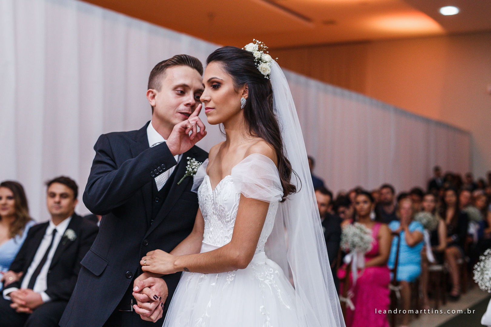 Casamento Luana e Eduardo no espaço Bella Faria Eventos