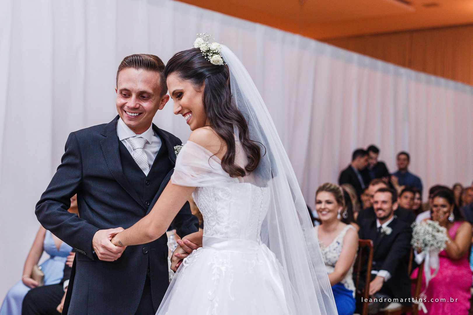 Casamento Luana e Eduardo no espaço Bella Faria Eventos