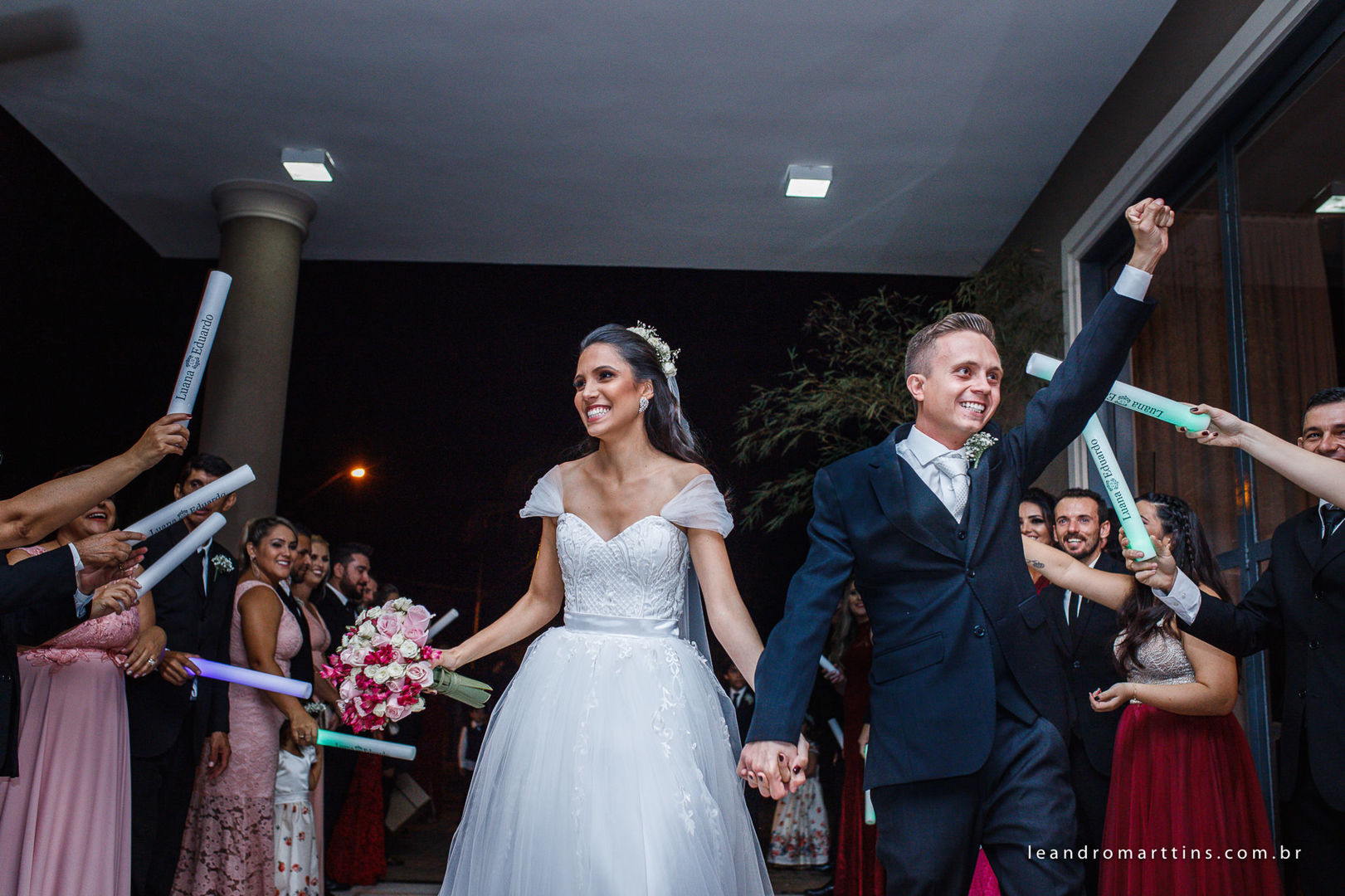 Casamento Luana e Eduardo no espaço Bella Faria Eventos