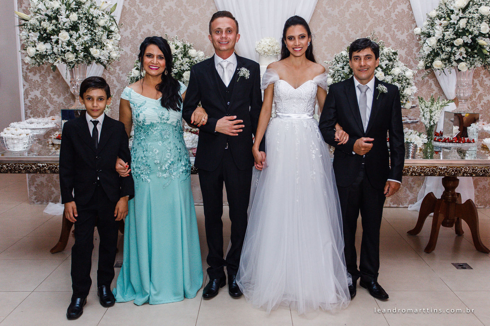 Casamento Luana e Eduardo no espaço Bella Faria Eventos