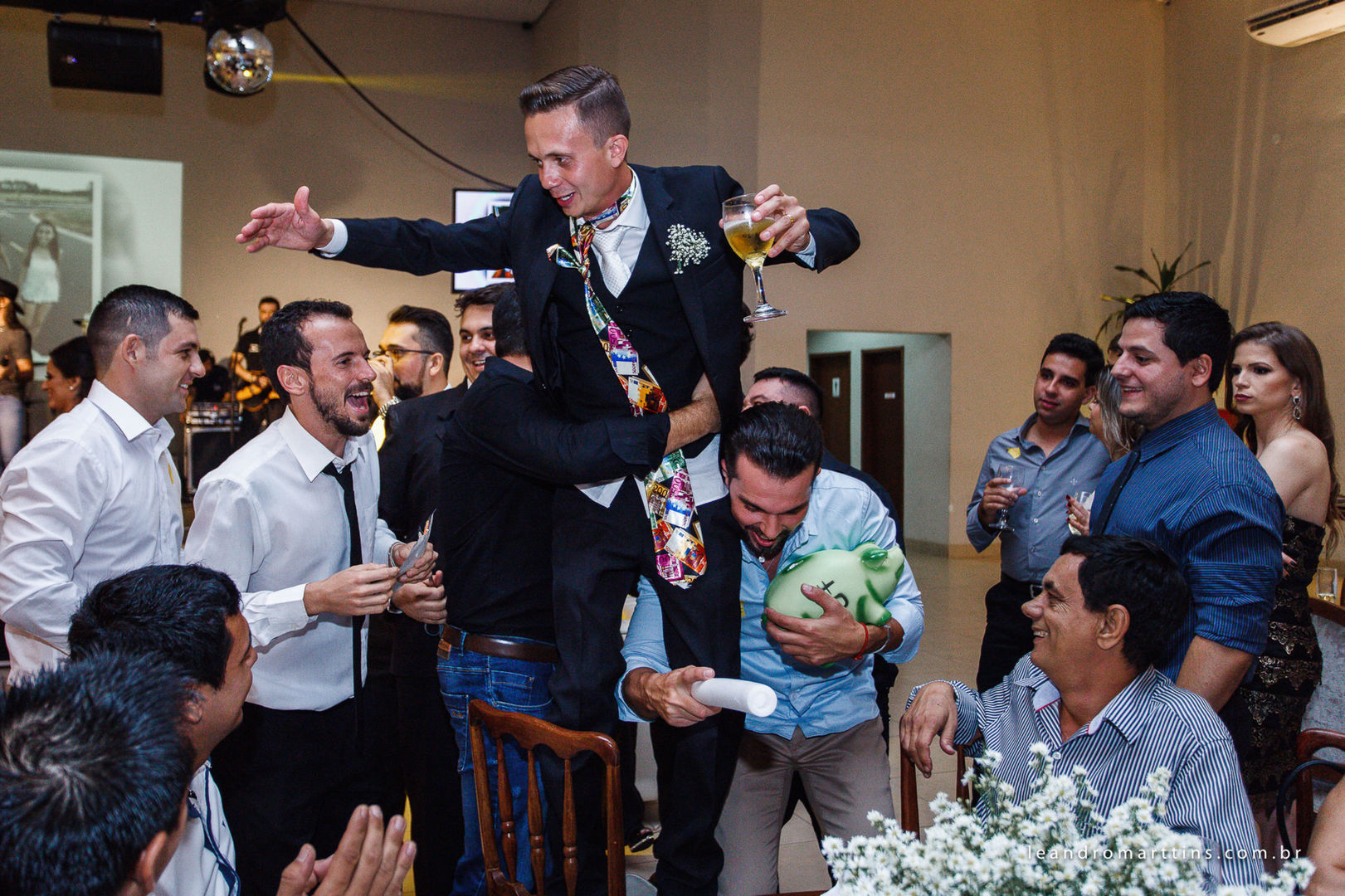 Casamento Luana e Eduardo no espaço Bella Faria Eventos