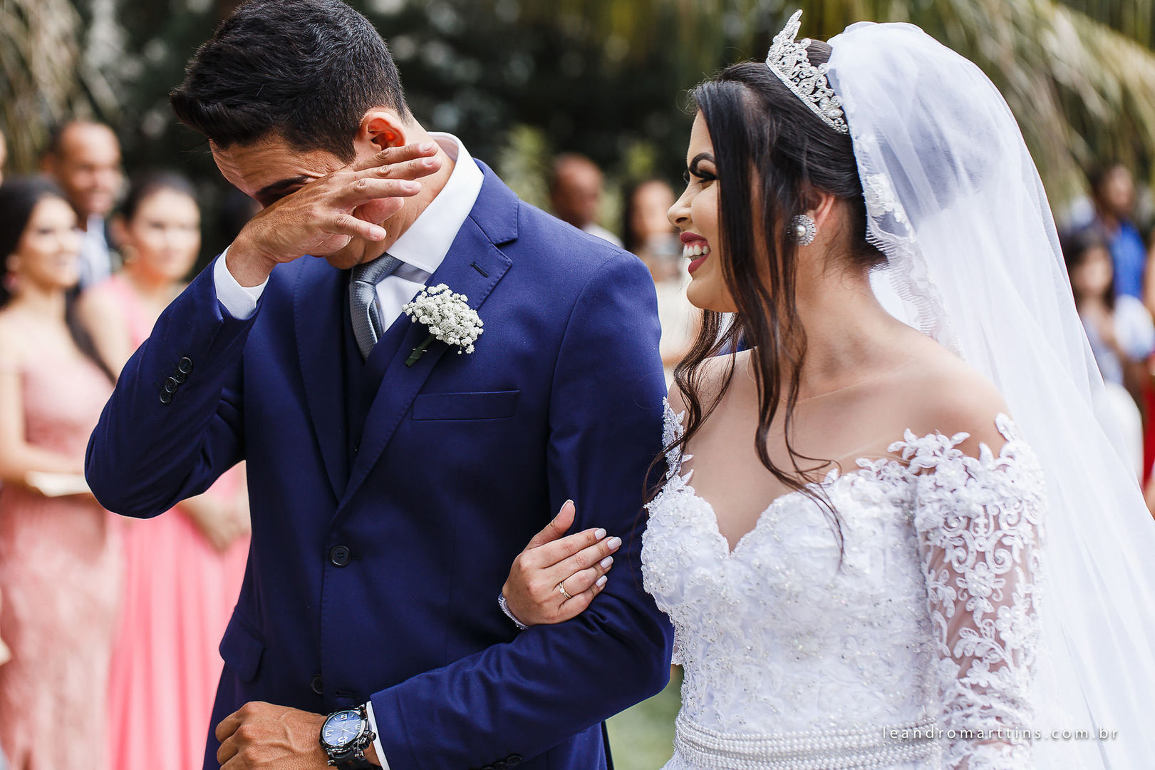 Casamento Raianny e Vinícius no espaço Bella Faria Eventos