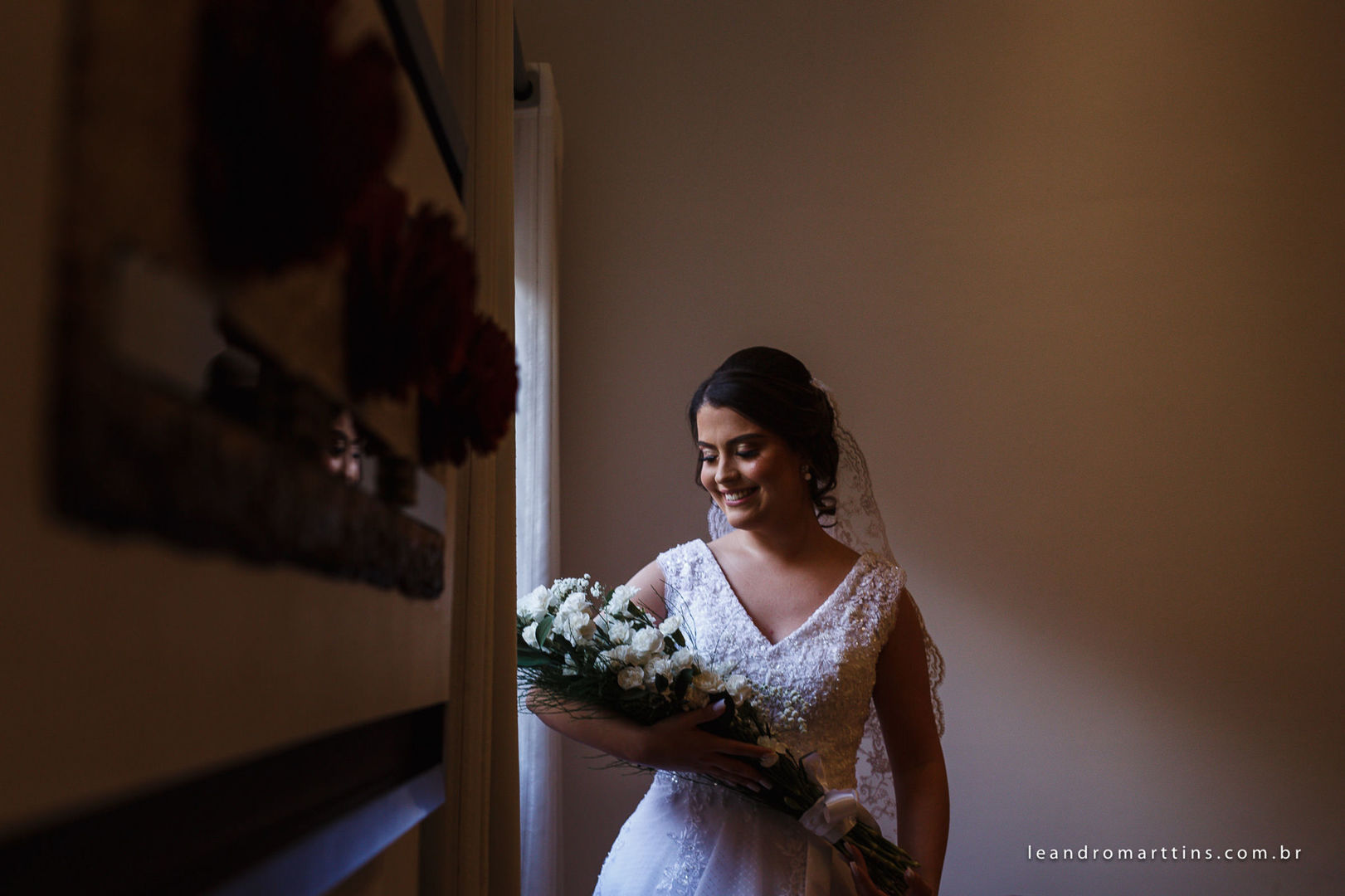 Casamento Laís e Levi no condomínio Gaivota II